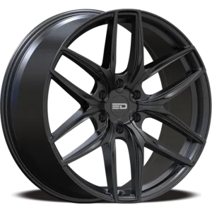 Euro Design – Forza 6 – Black – 20″x9″ 15mm – All weather Wheels – F2096391578MB